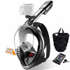 Sportstech CO2-SICHERE SCHNORCHELMASKE MIT 360° SCHNORCHEL Quick-Clip SNX650 